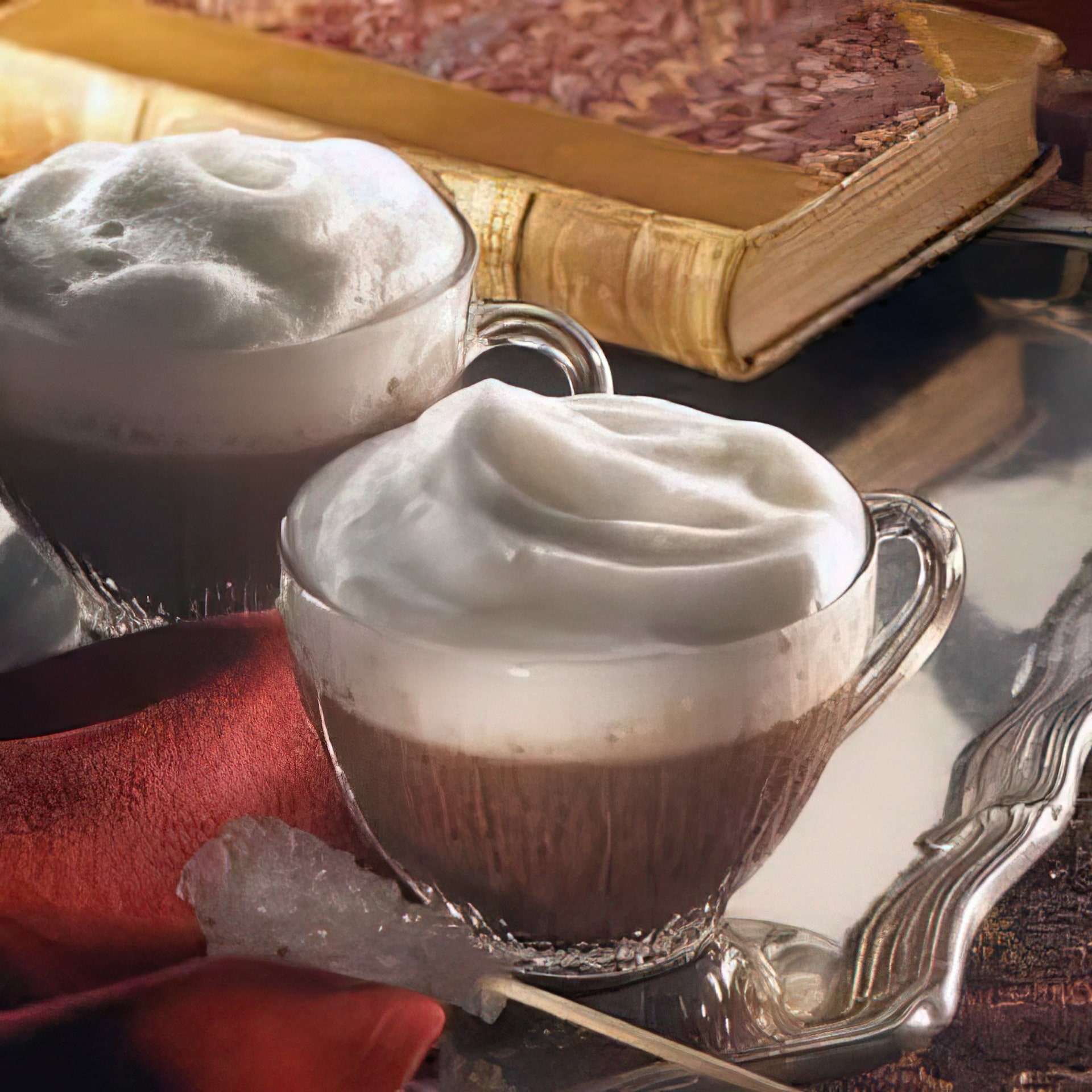 Commercial Chocolaty Latte