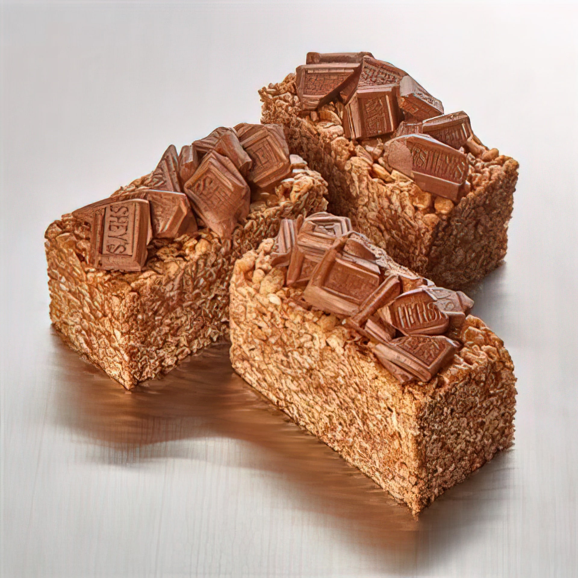 HERSHEY'S Milk Chocolate Crispy Treats