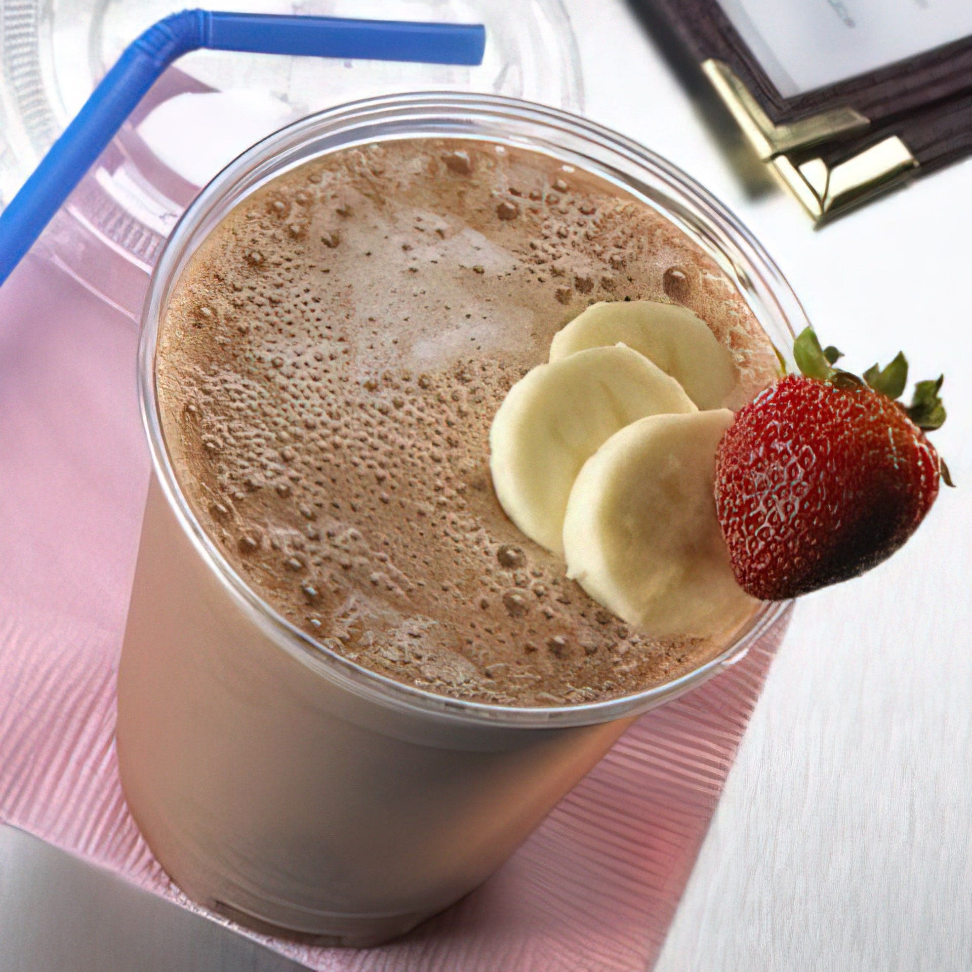 Commercial Choco-Banana Smoothie