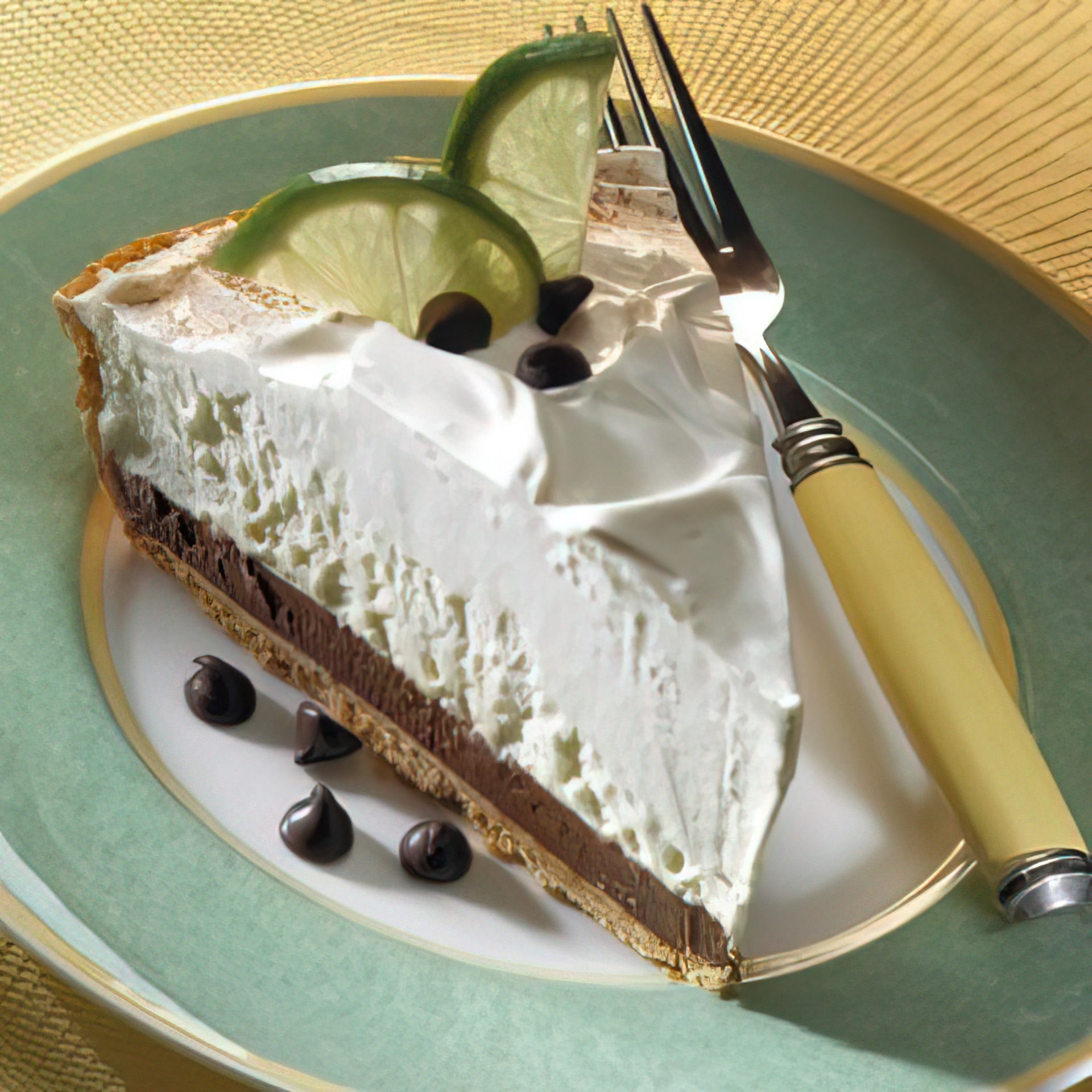 Chocolate Bottom Key Lime Pie