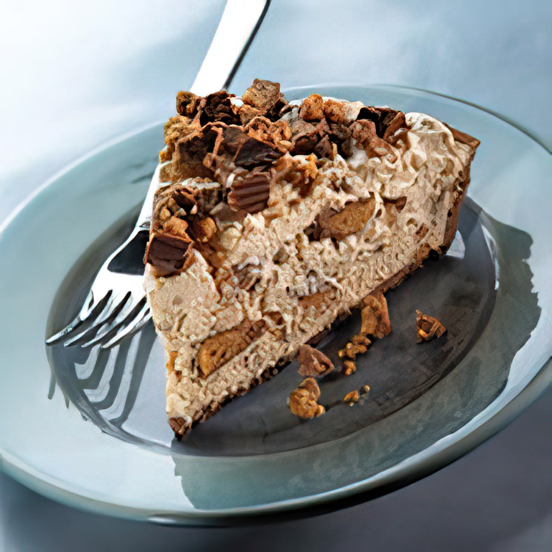 Frozen REESE'S Peanut Butter Cup Pie