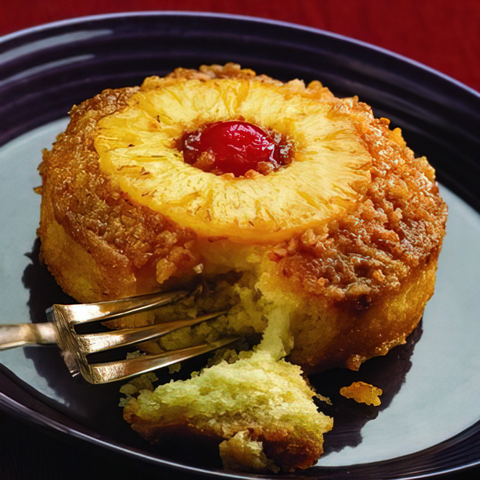 Individual HEATH Pineapple Upside-Down Cake