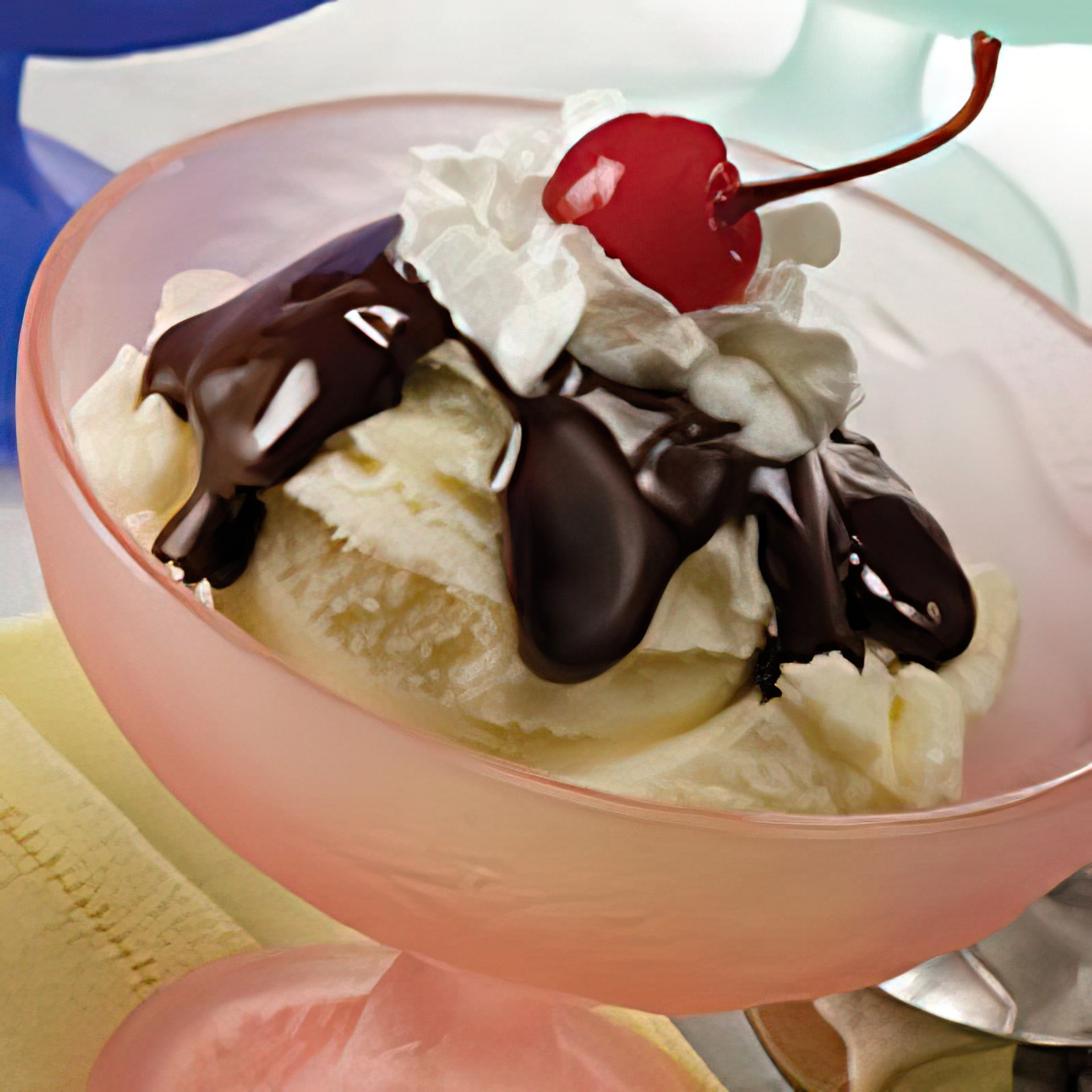 Commercial Classic Hot Fudge Sundae