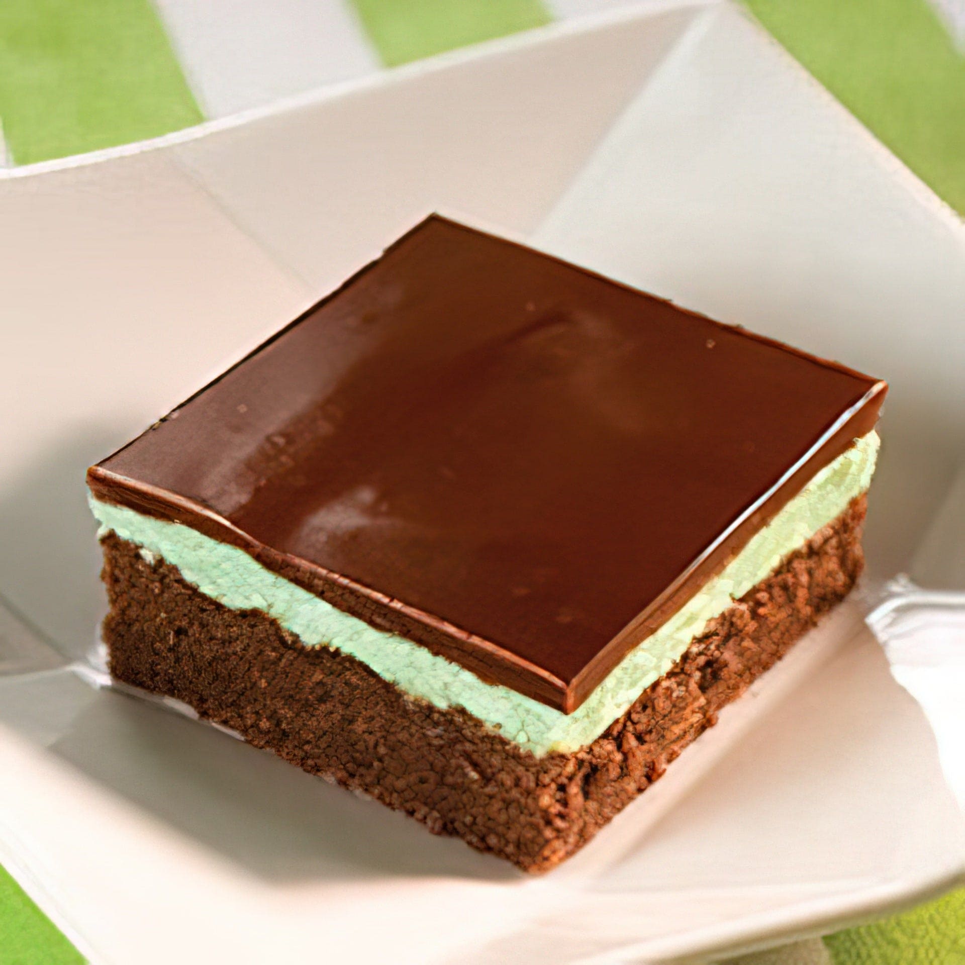 Commercial Mint Chocolate Brownies