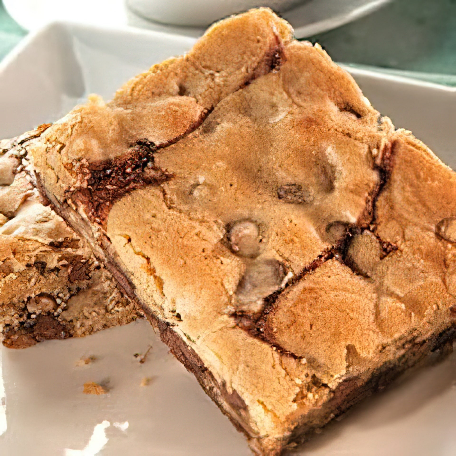 Chocolate Chip Paisley Blondies