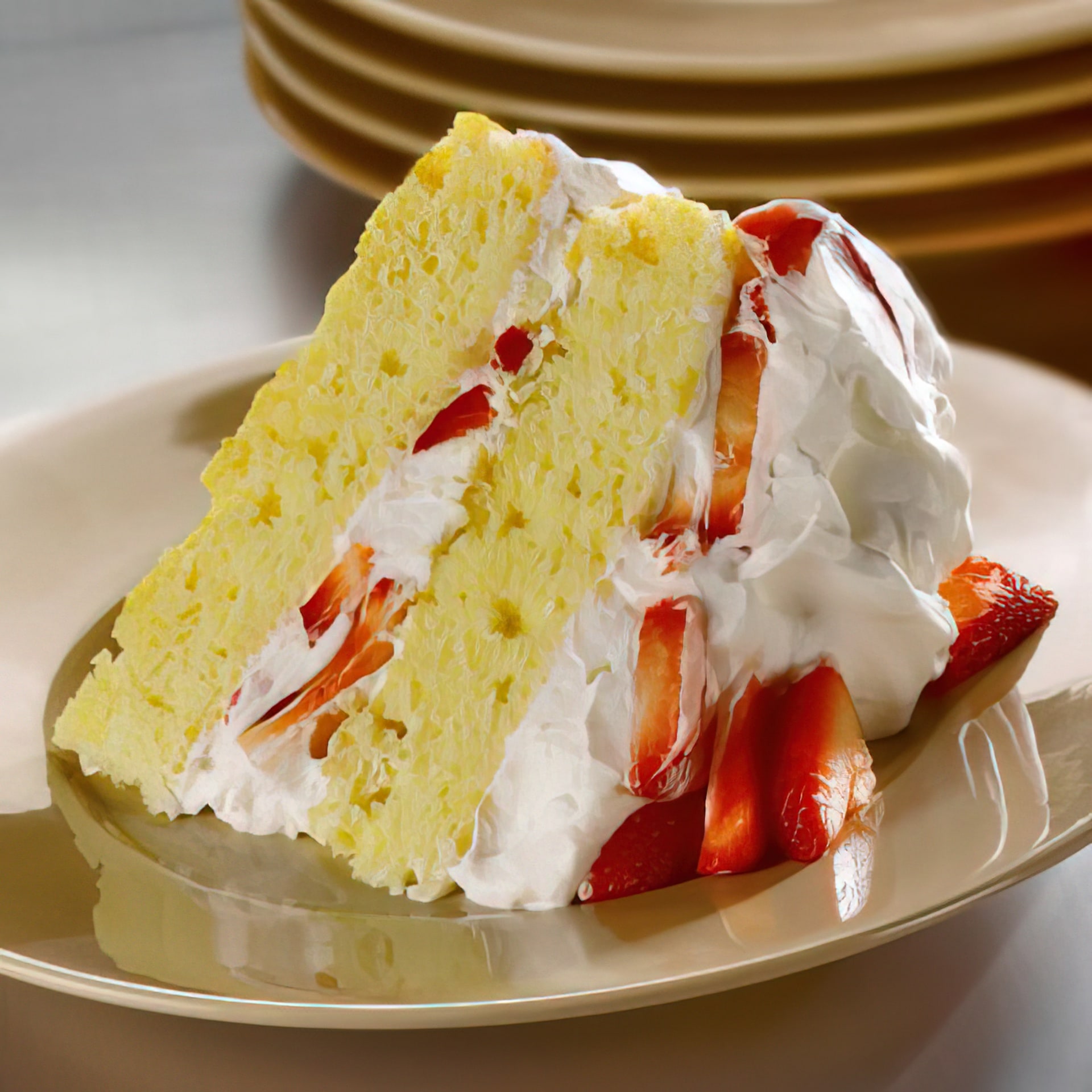 Double White Chip Strawberry Shortcake