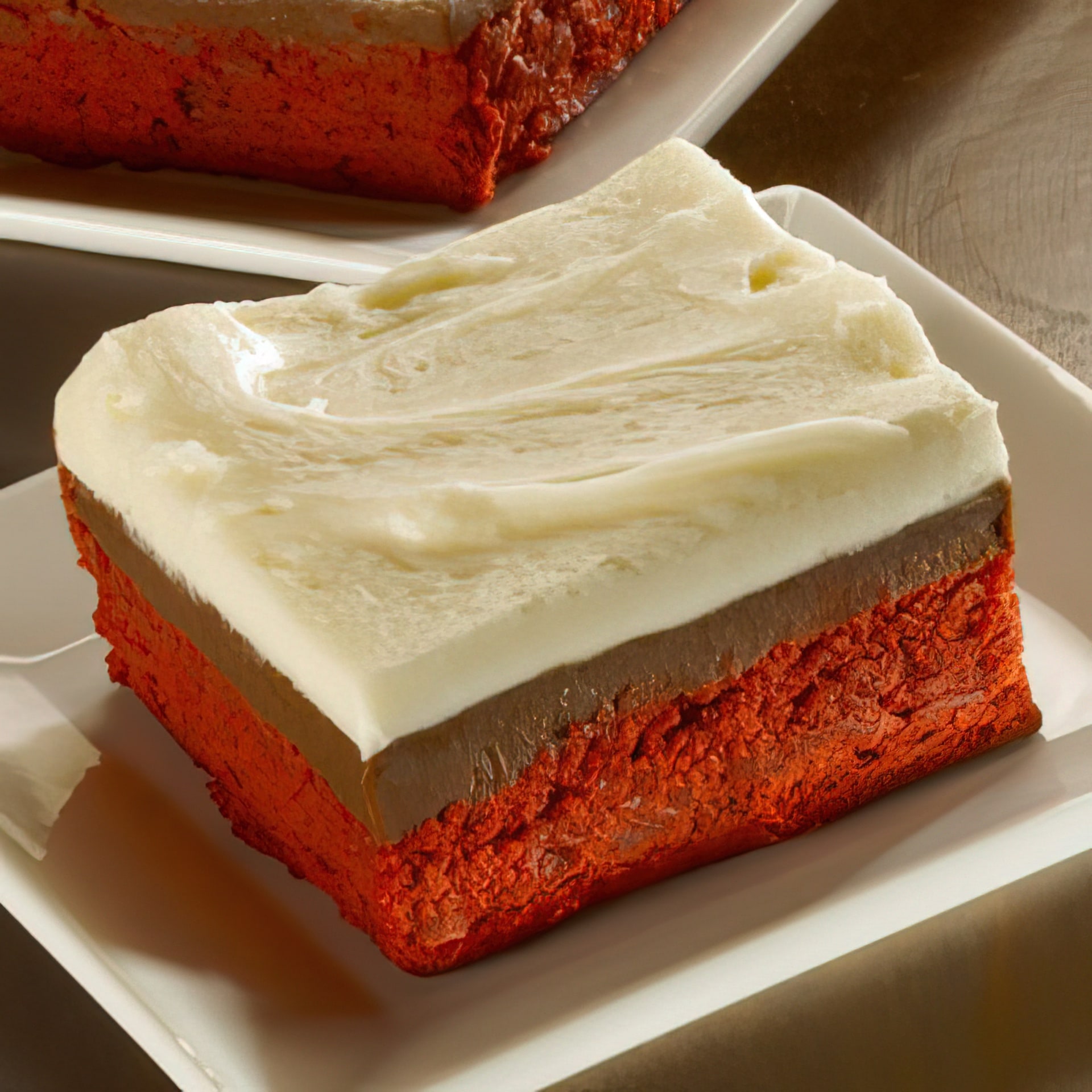 Commercial HERSHEY'S Red Velvet Brownies