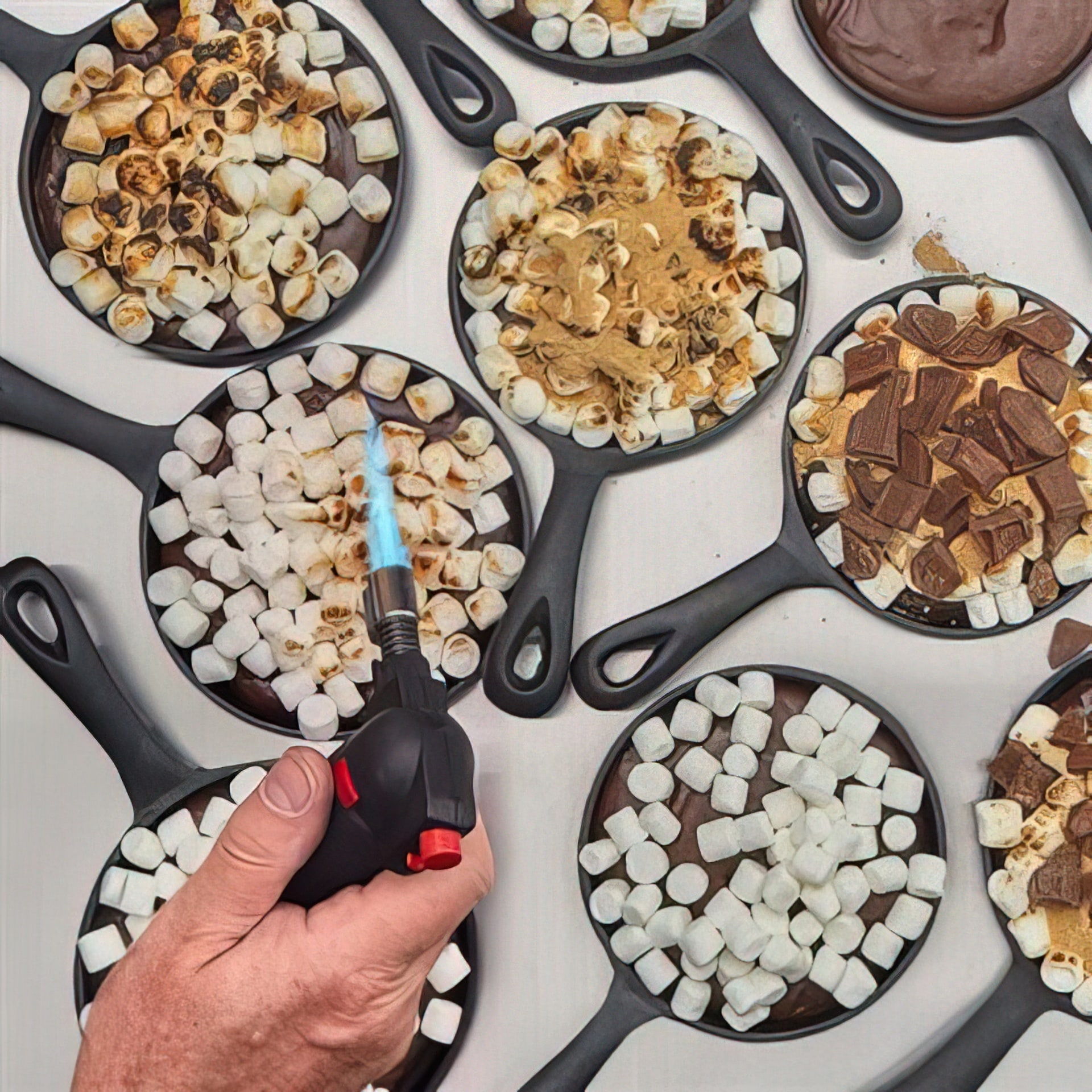 Commercial HERSHEY'S S'mores Skillet Dip