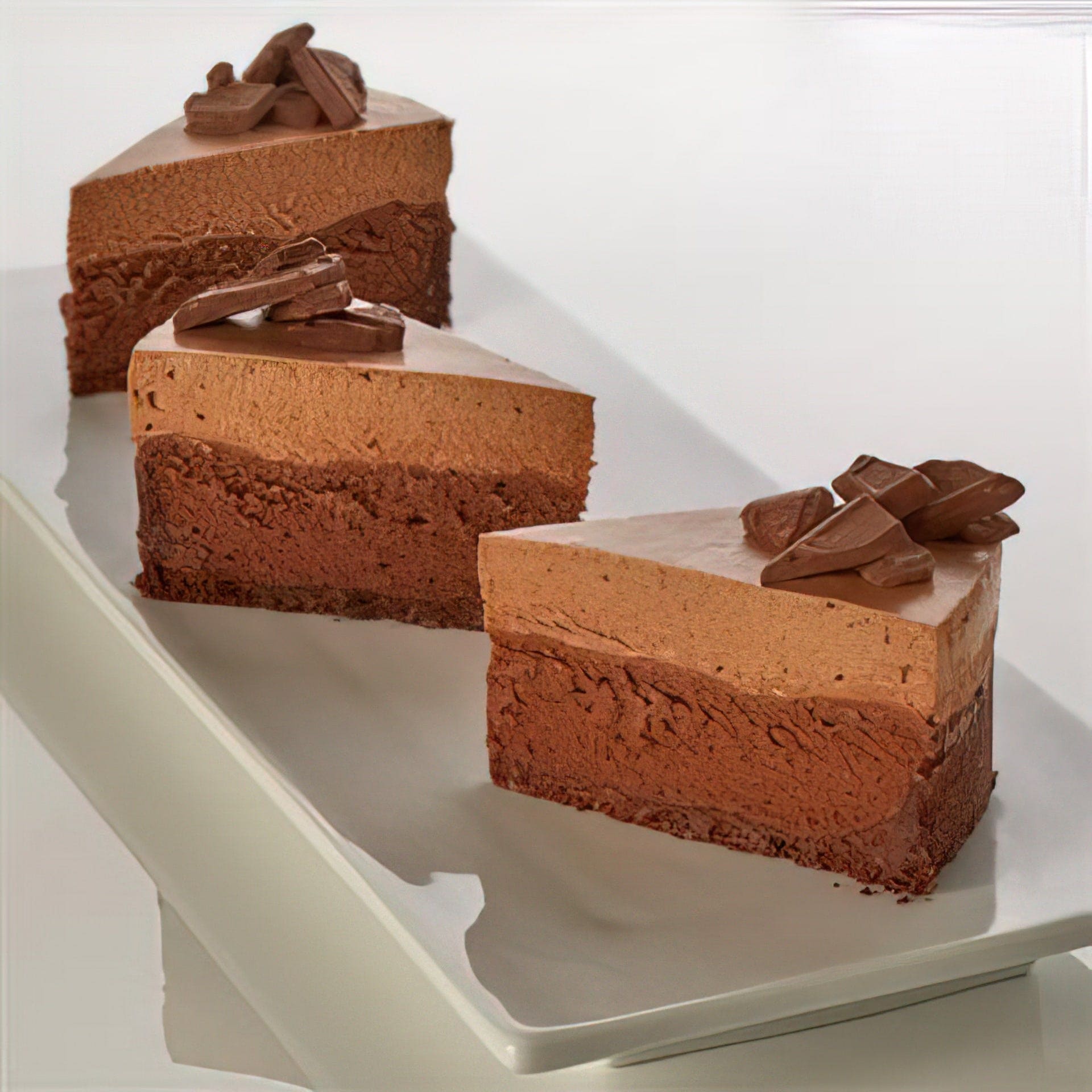 Commercial Double Chocolate Mousse Cheesecake