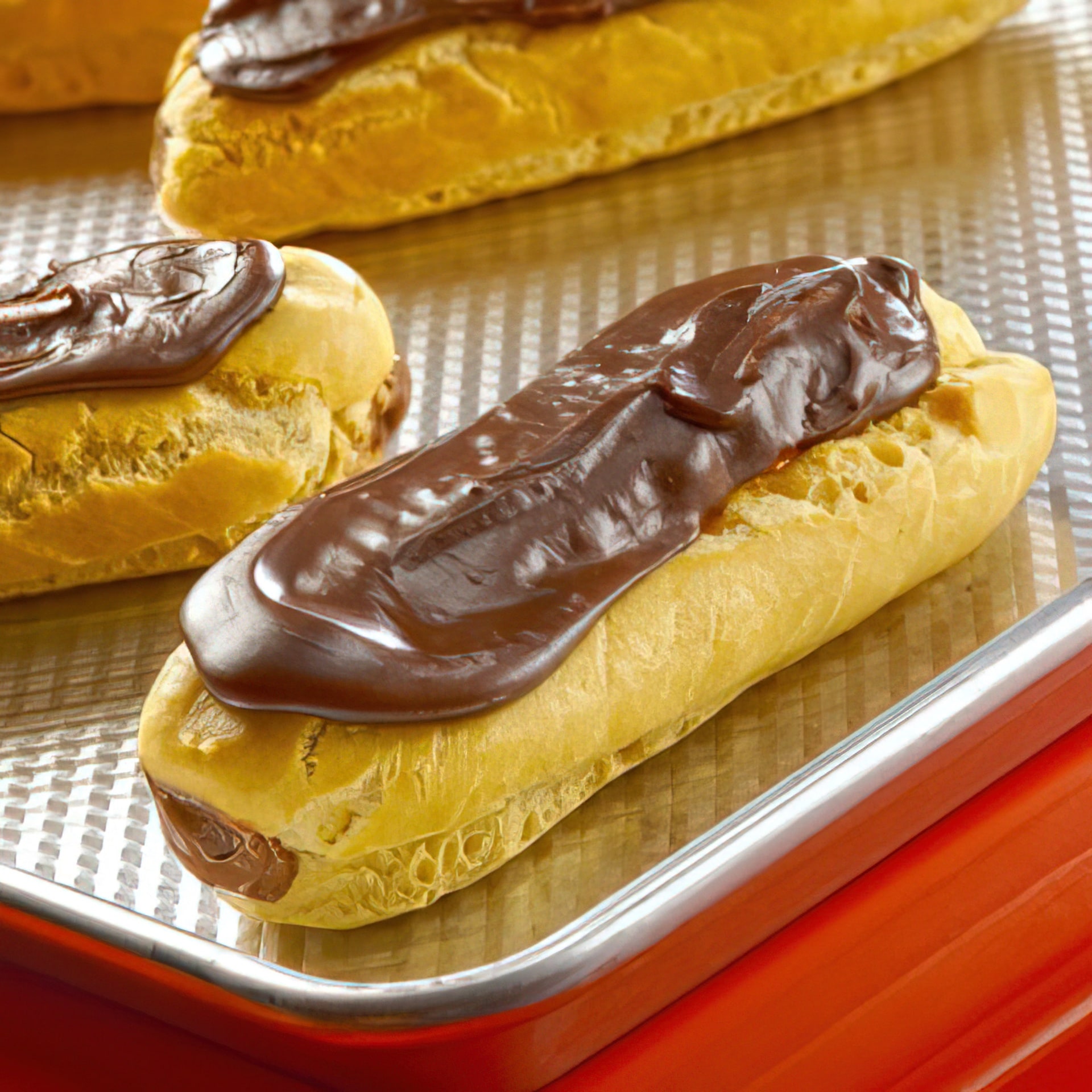 Chocolate Orange Eclairs