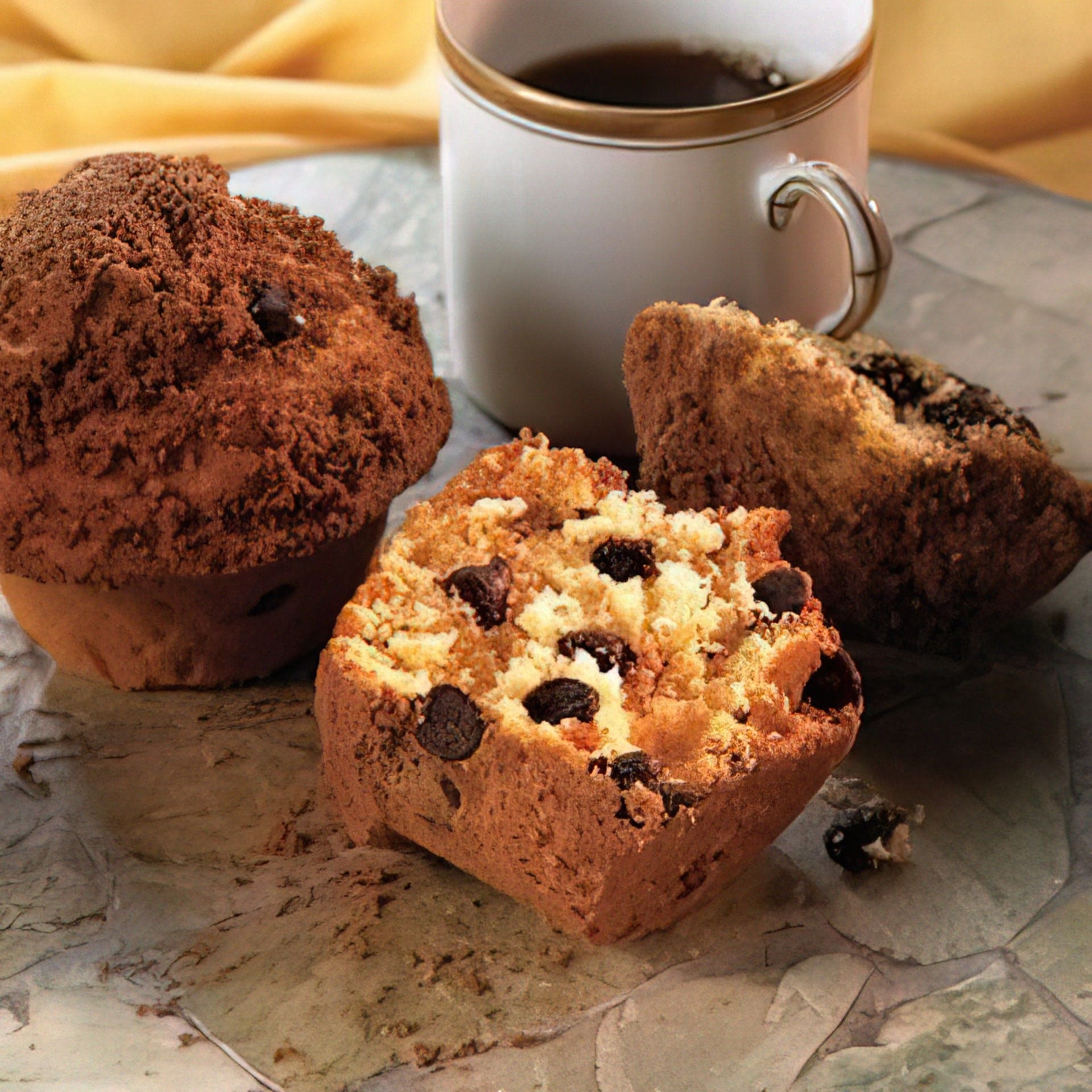 Chocolate Sensation Streusel Muffins