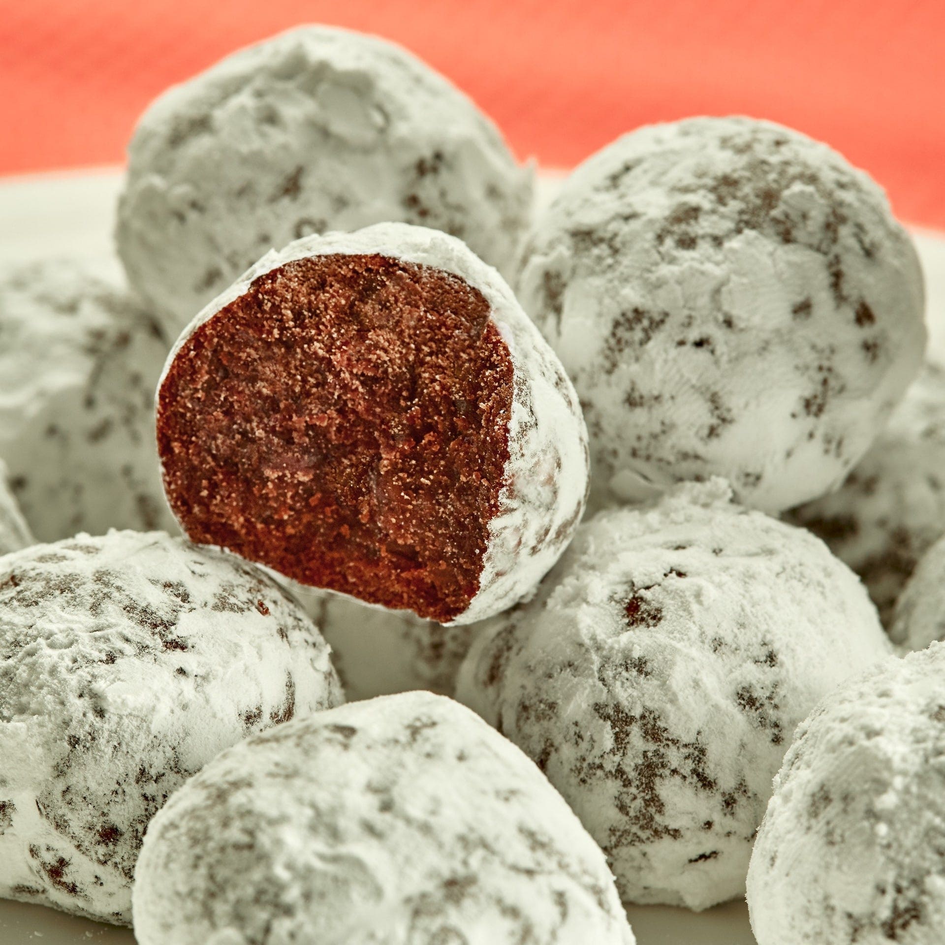 Commercial Chocolate Snowball Cookies