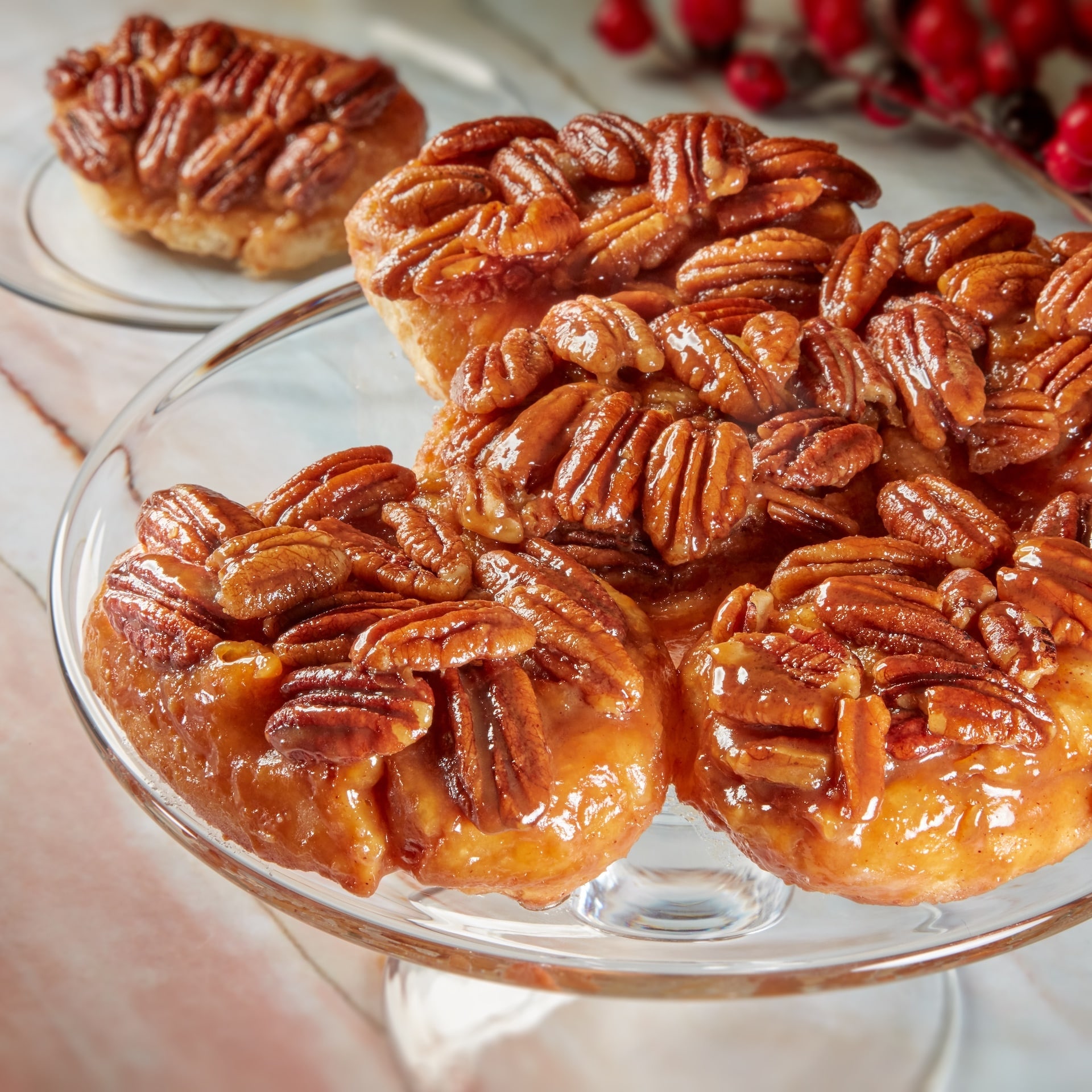 HERSHEY'S Caramel Pecan Sticky Buns