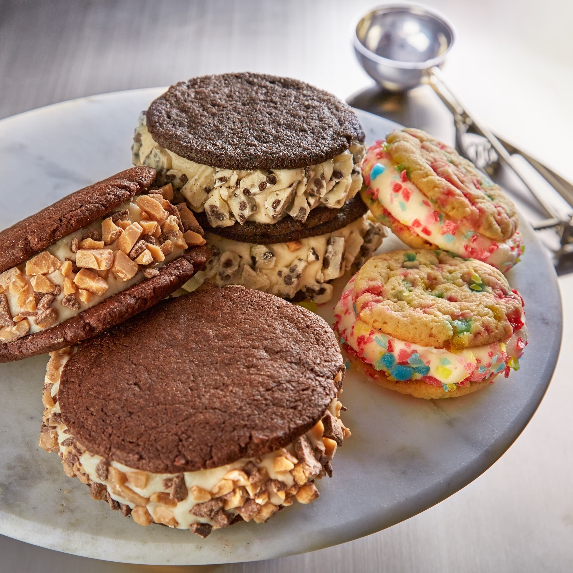 HEATH English Toffee Ice Cream Sandwiches