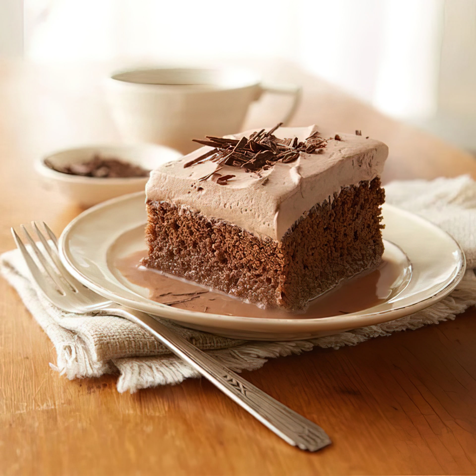 Milk Chocolate Tres Leches Cake