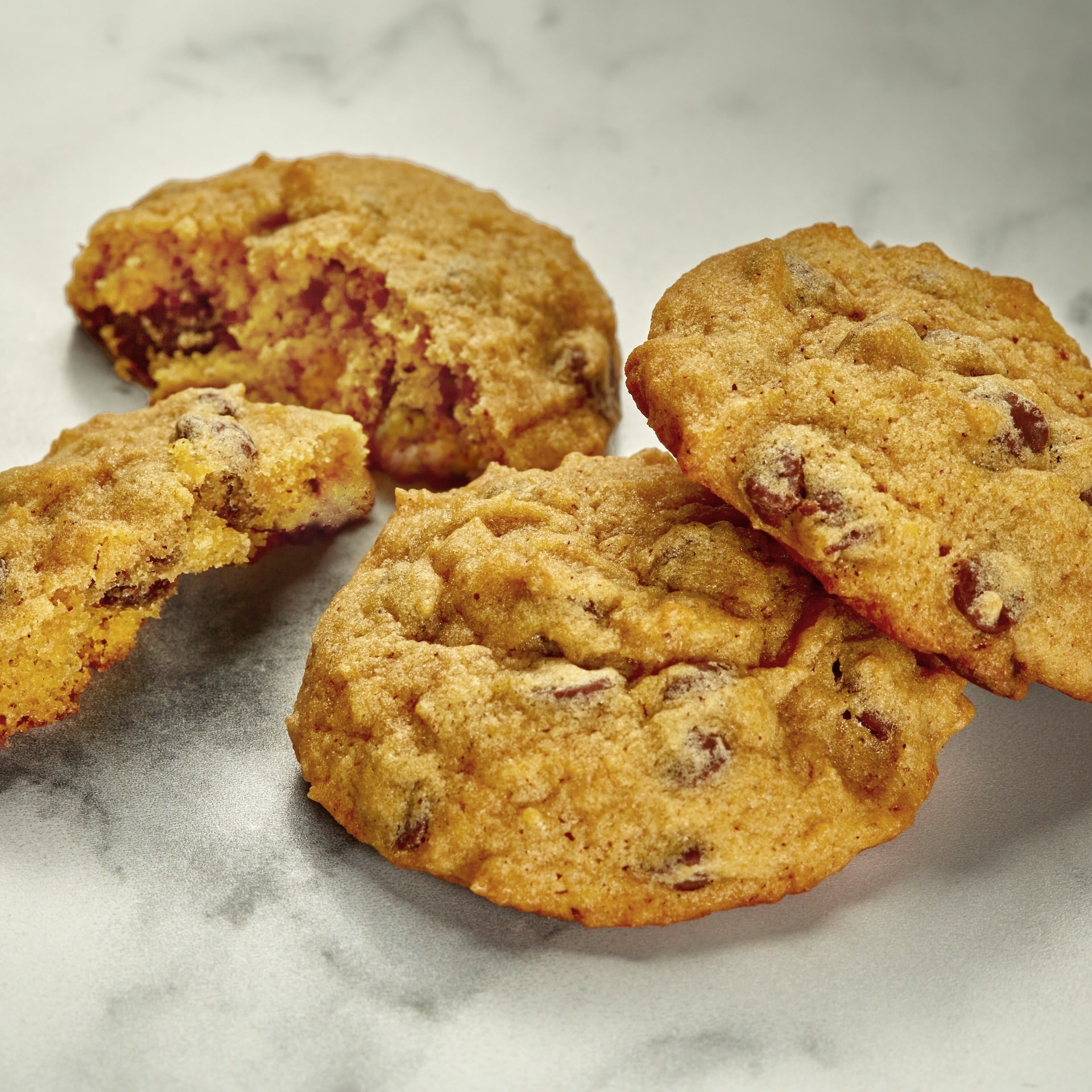 Pumpkin Chocolate Chip Cookies