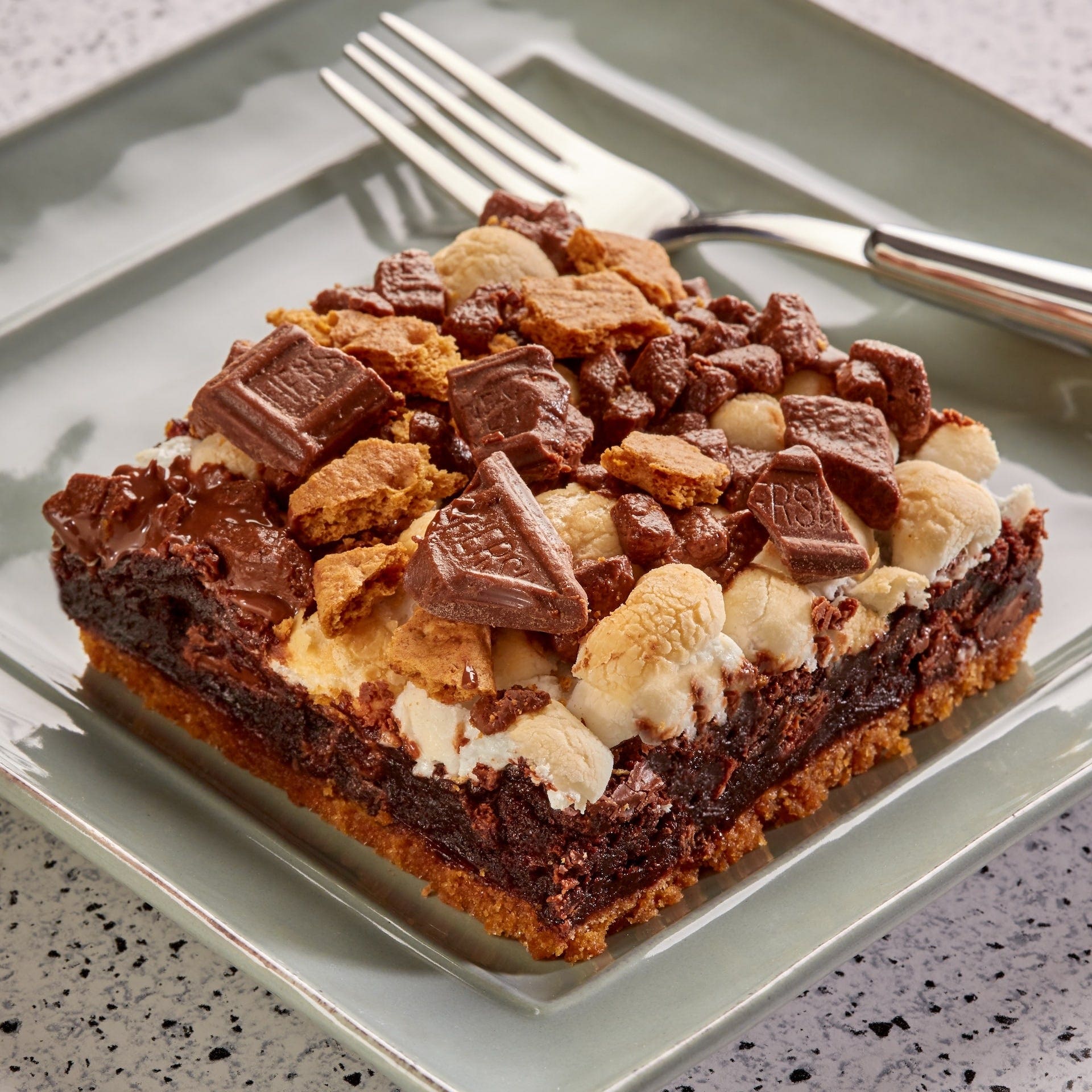 Commercial S'mores Fudge Brownies