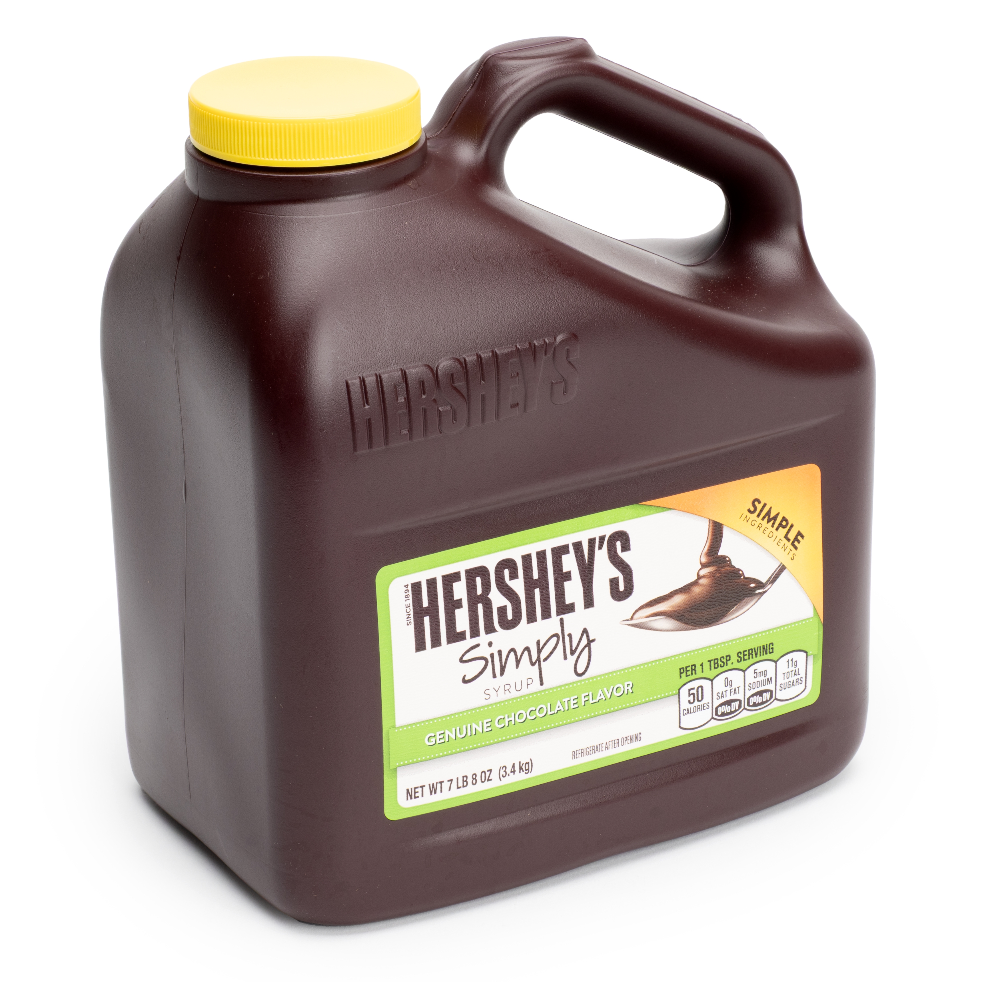 HERSHEY'S SIMPLY Chocolate Syrup, 7.5 lb