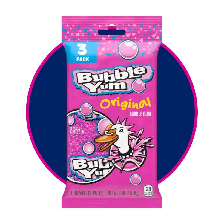 bubble yum 3 pack