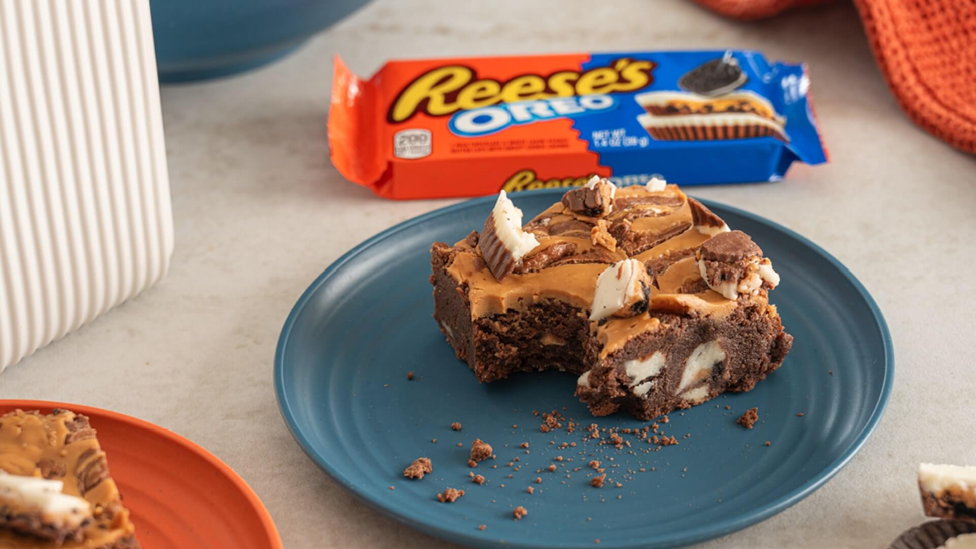 reeses oreo brownie