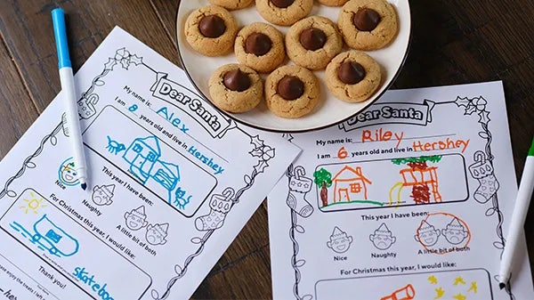 hersheys letter to santa printable