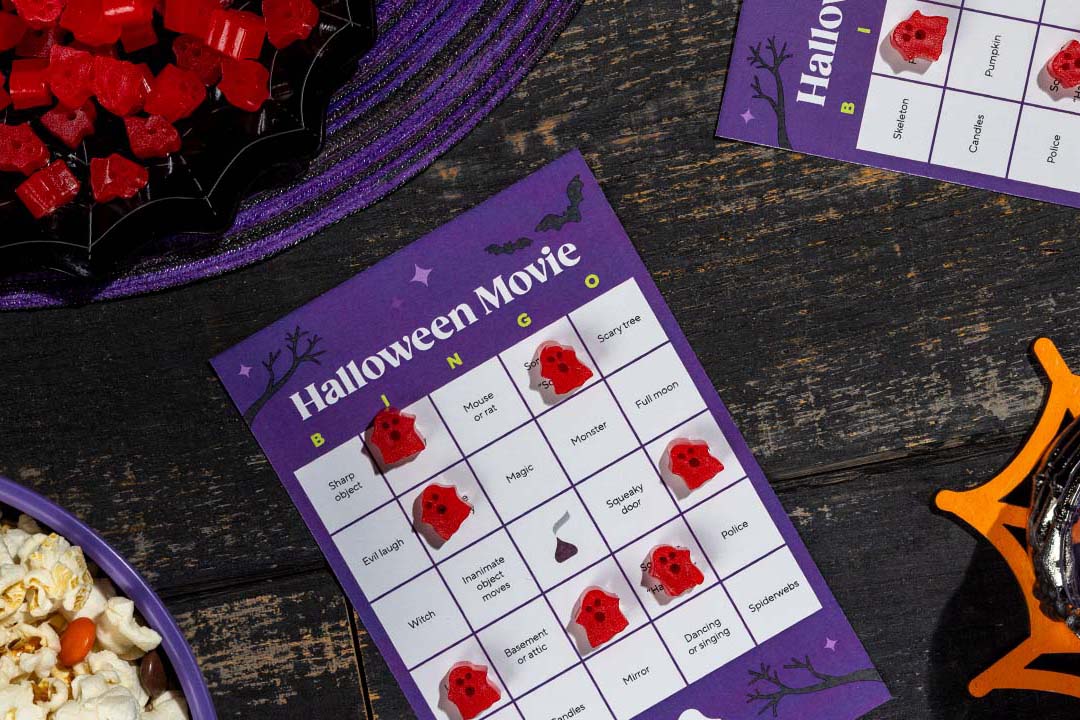 halloween movie bingo